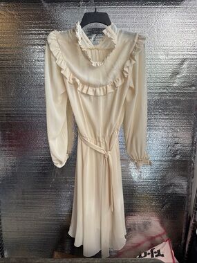 Masquerade Ruffle Dress. M